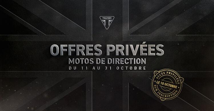 Les meilleures offres du réseau Triumph, sur une durée limitée !